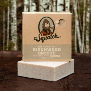 Dr. Squatch Men's Soap Variety 4 Pack - Men's Natural Bar Soap - Cold Brew Cleanse, Birchwood Breeze, Bay Rum, Eucalyptus Greek Yogurt - Image 6