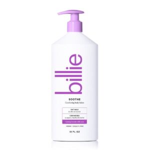 Billie Soothe Comforting Women's Body Lotion, Lavender Milk Scent, Oat Milk & Ceramides, 18 fl oz - Image 7