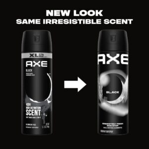 AXE Deodorant Spray for Men Black Frozen Pear & Sandalwood Aluminum Free, 5.1 oz - Image 3