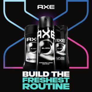 AXE Deodorant Spray for Men Black Frozen Pear & Sandalwood Aluminum Free, 5.1 oz - Image 6