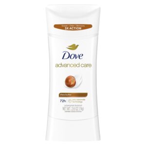 Dove Advanced Care Antiperspirant Deodorant Stick for Women Shea Butter, 2.6 oz - Image 1
