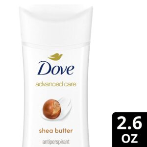 Dove Advanced Care Antiperspirant Deodorant Stick for Women Shea Butter, 2.6 oz - Image 2
