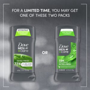 Dove Men+Care Antiperspirant Deodorant Stick for Men Extra Fresh with Moisturizing Cream Citrus Scent, 2.7 oz - Image 3