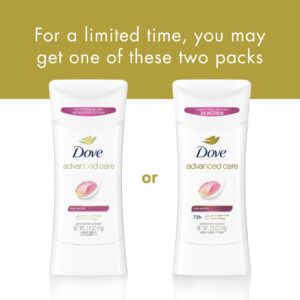 Dove Advanced Care Antiperspirant Deodorant Stick for Women Rose Petals, 2.6 oz - Image 3