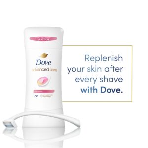 Dove Advanced Care Antiperspirant Deodorant Stick for Women Rose Petals, 2.6 oz - Image 4