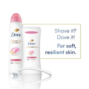 Dove Advanced Care Antiperspirant Deodorant Stick for Women Rose Petals, 2.6 oz - Image 5