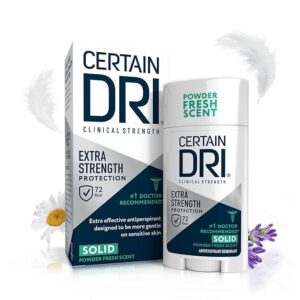 Certain Dri Extra Strength Clinical Antiperspirant + Deodorant, Solid, 1.7 oz - Image 1