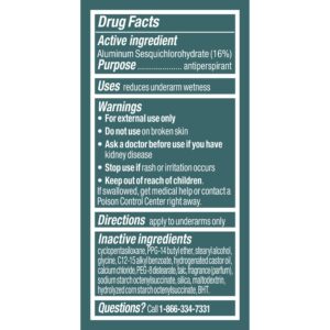 Degree Men Advanced 72H Antiperspirant Deodorant Sage & Ocean Mist, 2.7 oz - Image 3