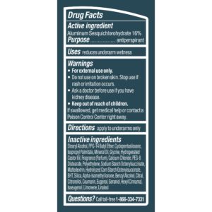 Degree Advanced Long Lasting Men's Antiperspirant Deodorant Stick Cool Rush, 2.7 oz - Image 11