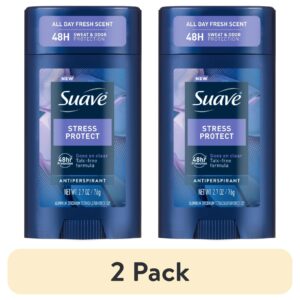 Suave Stress Protect Men’s Antiperspirant Deodorant, Lavender & Cedarwood Scent, 48-Hour Protection, 2.7 oz - Image 8