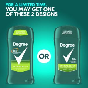 Degree Men Original Protection Antiperspirant Deodorant Stick for Men Extreme Blast Citrus Scent, 2.7 oz - Image 5