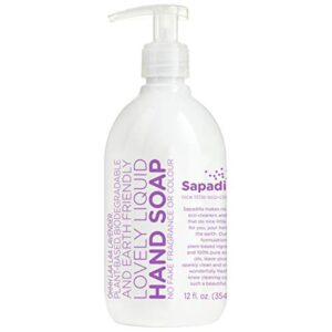 Sapadilla Liquid Hand Soap - Rosemary + Peppermint - Made with 100% Pure Essential Oil Blends, Cleansing & Moisturizing, Aromatic & Fragrant Hand Soap, Plant Based, Biodegradable, 12 Ounce (Pack of 1) - Image 10