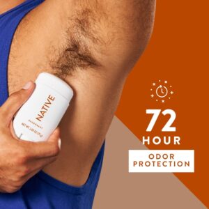 Native Deodorant, Aluminum Free, Black Oak & Amber, for Women and Men, 2.65 oz - Image 3