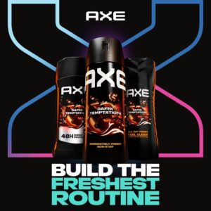 Axe Body Spray for Men Deodorant Dark Temptation, 5.1 oz Twin Pack - Image 5