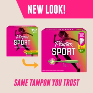Playtex Sport Tampons, Unscented, Regular/Super Absorbency, 48 Count - Image 10