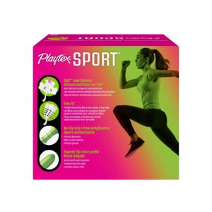 Playtex Sport Tampons, Unscented, Regular/Super Absorbency, 48 Count - Image 14