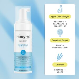 The Honey Pot Company, Sensitive Feminine Foaming Wash, 5.51 fl. oz. - Image 6