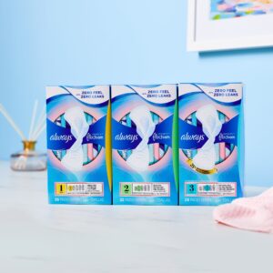 Always Infinity Feminine Pads for Women with Wings, Size 2 Heavy, Unscented, 46 Count - Image 15