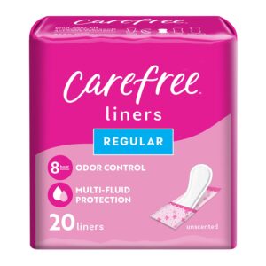 Carefree Panty Liners, Regular, 20 Count - Image 1