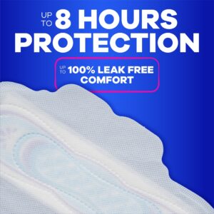 Always Ultra Thin Pads with Wings, Size 2, Long Super Absorbency, 42 Count - Image 4