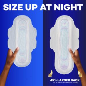 Always Ultra Thin Pads with Wings, Size 2, Long Super Absorbency, 42 Count - Image 6