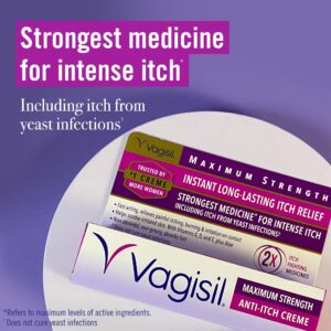 Vagisil Maximum Strength Anti-Itch Creme, 1 Oz, 1 Pack - Image 3