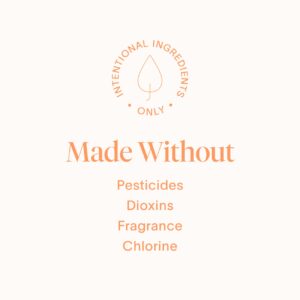Cora Compact Applicator Tampons, 100% Organic Cotton, Regular/Super, 32 Count - Image 6