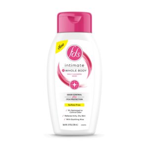 FDS Intimate + Whole Body Daily Cleansing Wash – Feminine Wash + Body Wash 10 oz. - Image 1