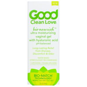 Good Clean Love: BioNourish® Ultra Moisturizing Vaginal Gel with Hyaluronic Acid, pH-Balanced & Water-Based, Long Lasting Relief from Dryness & Discomfort for Women, 2 oz - Image 8