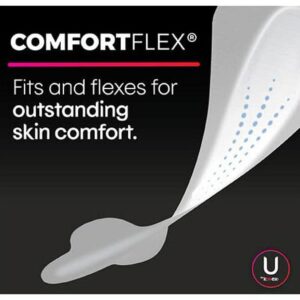 U by Kotex Barely There Thin Thong Panty Liners, Light Absorbency, Regular Length, Unscented, 50 Count - Image 3