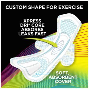 U by Kotex Fitness Pantiliners, Light Absorbency, Regular, Unscented, 80 Count - Image 2