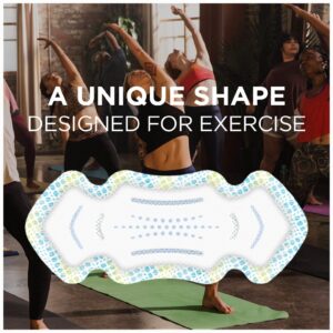 U by Kotex Fitness Pantiliners, Light Absorbency, Regular, Unscented, 80 Count - Image 5