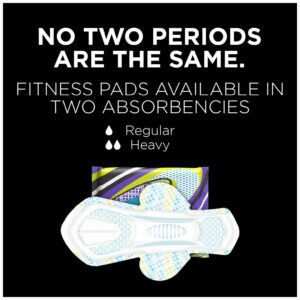 U by Kotex Fitness Pantiliners, Light Absorbency, Regular, Unscented, 80 Count - Image 6