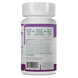 pH-D Feminine Health Holistic Menopause Support with CON-CRET Concentrated Creatine, 30 Count - Image 8