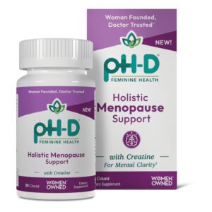 pH-D Feminine Health Holistic Menopause Support with CON-CRET Concentrated Creatine, 30 Count - Image 9