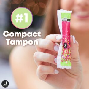 U by Kotex Click Compact Tampons, Super, Unscented, 32 Count - Image 4
