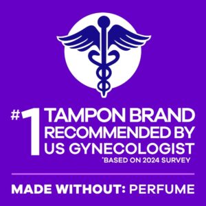 Tampax Radiant Tampons with LeakGuard Braid, Supber Absorbency, 42 Count - Image 8