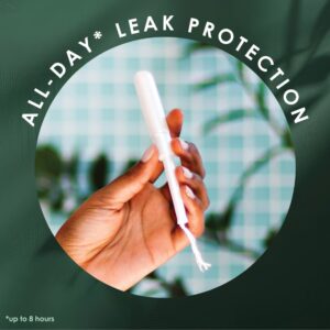 L. Organic Cotton Tampons DuoPack - Light/Regular Absorbency, 42 Ct - Image 9