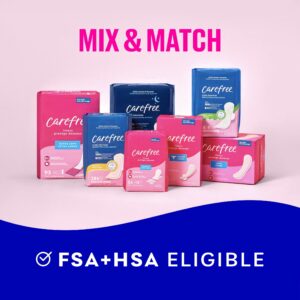 Carefree Ultra Thin Pads with Wings, Regular Absorbency, 28 Ct - Image 3