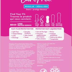 Carefree Panty Liners, Regular Liners, Unwrapped, Unscented, 120ct (Packaging May Vary) - Image 4