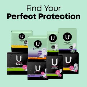 U by Kotex Clean & Secure Ultra Thin Pads, Heavy Absorbency, 40 Count - Image 7