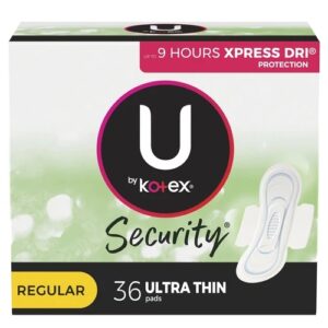 A Security Feminine Pad Ultra Thin with Wings 36 per Pack - Image 1