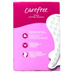 Carefree Thong Pantiliners Regular Unscented With Wings, 49 Ea, 2 Pack - Image 4