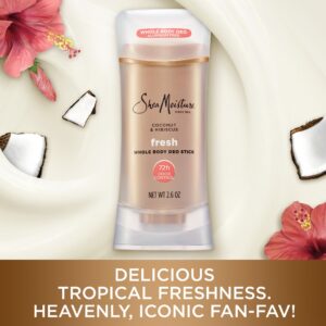 SheaMoisture Whole Body Deodorant Stick for Women Fresh Coconut & Hibiscus Aluminum Free, 2.6 oz - Image 4