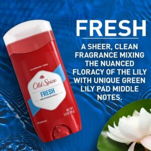 Old Spice Men's Deodorant, Aluminum Free Invisible Solid Stick, High Endurance Fresh, 3.4 oz - Image 6