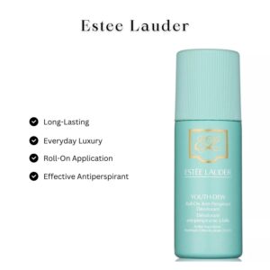 Estee Lauder Youth Dew Roll-On Antiperspirant Deodorant 2.5 oz - Image 3