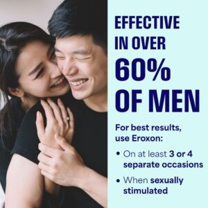Eroxon Erectile Dysfunction Treatment Gel, Clinically Proven Topical Gel, 4 Single Use Tubes - Image 5