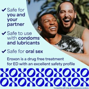Eroxon Erectile Dysfunction Treatment Gel, Clinically Proven Topical Gel, 4 Single Use Tubes - Image 7