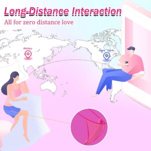 AYIYUN APP Remote Control Vibrator Female Sex Toys Bluetooth Wearable Vibrating Panty Silicone Mini Stimulator Waterproof Adult Toy with 11 Vibrating Modes for Women Couples Pleasure - Image 5