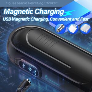 AYIYUN Automatic Male Masturbators Sex Toys with 2 Motors 10 Powerful Vibrating Modes, APP Remote Control Stroker Self-Pleasure Masturbation Adult Toy for Men - Image 7